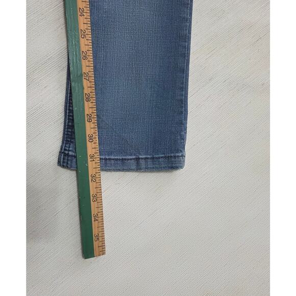 H&G boot cut bling woman's jeans size 7 (28x31 1/2) - Picture 4 of 6